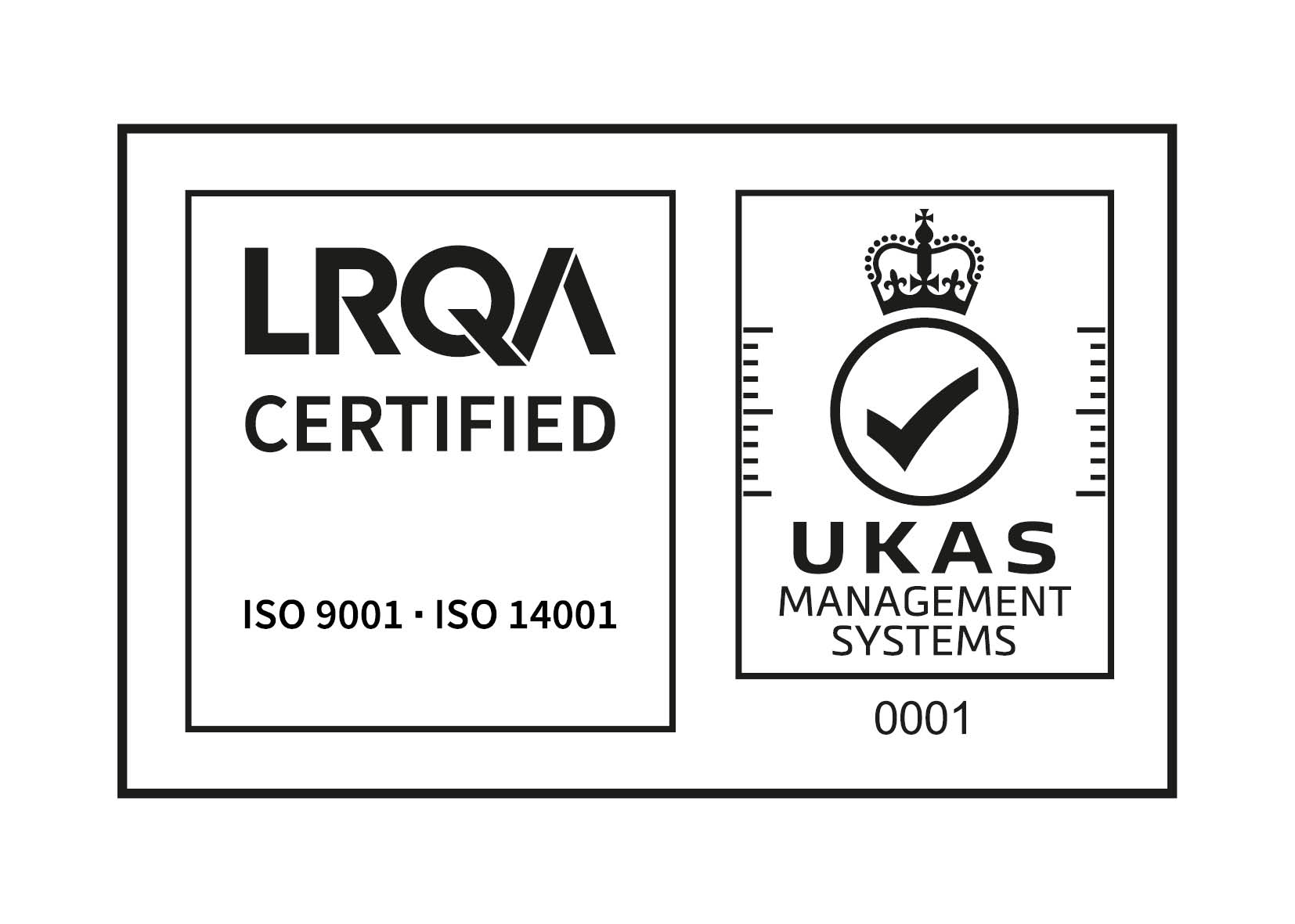 ISO9001及びISO14001認証取得